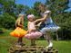 Пишна спідниця Pettiskirt Шоколод з рожевим 051 фото 3
