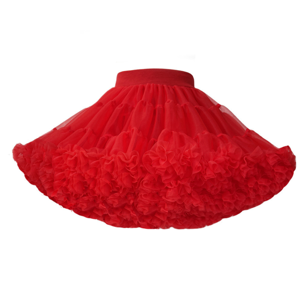 Пишна дитяча спідниця Pettiskirt Червона 266 фото